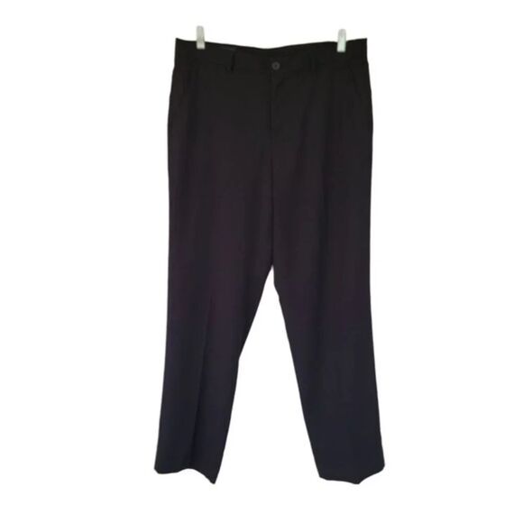 Perry‎ Ellis Straight Leg Classic Fit Dress Pants Mens Size 36 x 34 Black